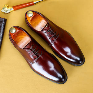 Zapatos de cuero genuino para hombre de alta calidad, al por mayor, a la moda, para oficina, estilo Oxford, informales, de vestir. - Product Image 4