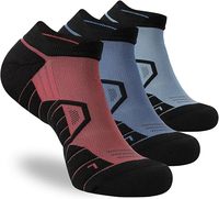 Chaussettes de sport personnalisées sans couture pour le cyclisme et la course à pied, tricotées, durables, amortissantes, respirantes, absorbant la transpiration, hauteur mi-mollet, pour l'été