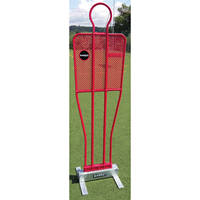 Objetivo de Maniquí Barret Rellenable con Arena, Base de Acero Galvanizado para Entrenamiento en Canchas Deportivas