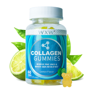 OEM Vente en gros Complément alimentaire Collagène Gomme beauté Multivitamine Gommes Collagène Vitamine Bonbon - Product Image 1