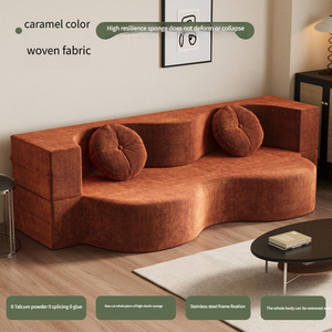<span class=keywords><strong>Canapé</strong></span>-<span class=keywords><strong>lit</strong></span> pliable polyvalent, compressé sous vide, portable et peu encombrant, mobilier moderne pour la maison - Product Image 6