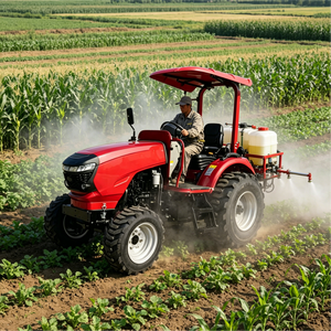 <span class=keywords><strong>Tracteur</strong></span> agricole compact 4x4 diesel CP404 à embrayage monophasé 8+2 vitesses pour l'agriculture - Product Image 4