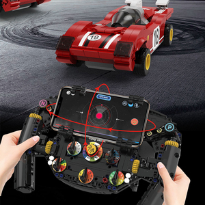 Volante de <span class=keywords><strong>Fórmula</strong></span> K96127, Soporte para Teléfono, STEM, Controlador Genesis, Bloques de Construcción, Juguetes de Montaje, Modo VOLANTE DE CARRERAS - Product Image 3