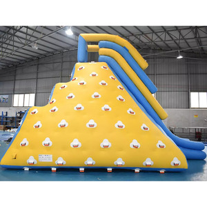 Ghiacciaio Gonfiabile Galleggiante con Scivolo |   Attrazione Gonfiabile Professionale Galleggiante per Parchi Acquatici |   Scivolo <span class=keywords><strong>Iceberg</strong></span> Resistente - Product Image 2