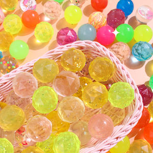 Pelotas de Goma Mixtas de 25 mm, Coloridas, con Diseño de Fondo Marino, Juguetes Flotantes para Niños, Pelotas Rebotantes al por Mayor - Product Image 1