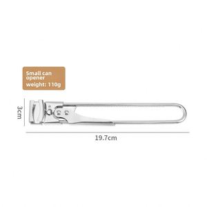 กระป๋องสเตนเลสแบบพกพาพร้อมฝาปิดอเนกประสงค์ใช้งานง่ายเครื่องมือโลหะ - Product Image 6