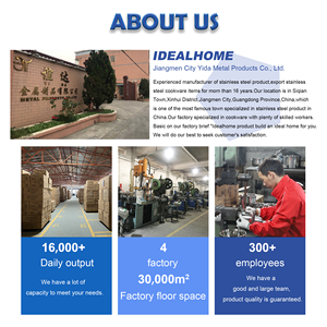 Vente en gros en usine de marmites à soupe pour la maison ustensiles de cuisine marmites et poêles batterie de cuisine en acier inoxydable - Product Image 6