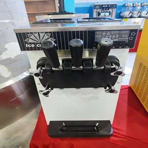 Macchina per Gelato Commerciale Economica con Sistema di Erogazione a 3 Gusti e Miscelazione Automatica per Caffetterie e Snack Bar - Product Image 3