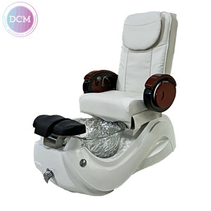 Weiße Pediküre Stühle Moderne Schönheits salon Möbel für Nagel Tech Fuß Spa Massage Pedi Espa Stuhl - Product Image 1