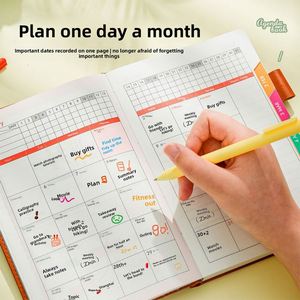 Manufacturer Customized <b>A5</b> A6 Notebook With Pen Slot High End Luxury Pu Leather Meeting Diary Printed Journal Agenda <b>Notepad</b> - Product Image 4