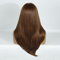 Perruques Lace Front Colorées à Ondulations Naturelles, Synthétiques, Résistantes à la Chaleur, en Fibre Premium de Haute Qualité, avec Dentelle HD 13x4, Sans Colle – Offre Spéciale