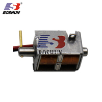 Solénoïde bistable personnalisé à course de 4 mm, 12 V 24 V CC, pour équipement d'automatisation industrielle