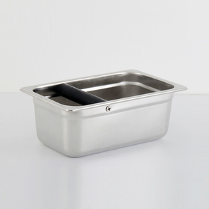 Caja de Residuos de Café de Acero Inoxidable Personalizada al por Mayor, Cuadrada, para Espresso, de Gran Capacidad, Accesorios de Cocina para Cafetería - Product Image 5