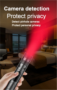 Lampe torche multifonctionnelle portable d'urgence, détecteur de caméra cachée, éclairage LED tactique extérieur - Product Image 3