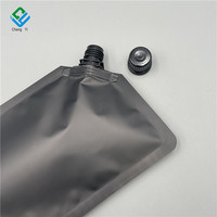 Pochettes de recharge de liquide en dentelle, nouvelles marques, pochette à bec noir pour shampoing, Gel, Lotion corporelle, 16.9 pièces