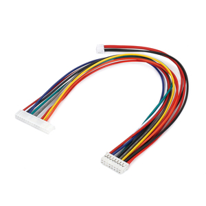 Harnais de signalisation personnalisé 7 conducteurs 2 broches, 10 broches vers 2x7 double rangée AWM 1007 VW-1 pour distribution de panneau de commande OEM - Product Image 1