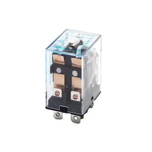 QIANJI cina JQX-13F 1Z 2Z 16a 10a 220v Ac 4 Pin per uso generale trasparente solenoide elettrico relè per uso generale