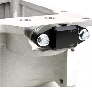 Cubierta de Derivación del Enfriador de Aceite del Motor LS, 2 Puertos NPT de 1/8, Pieza de Repuesto de Aleación de Aluminio para Motor LS - Product Image 2