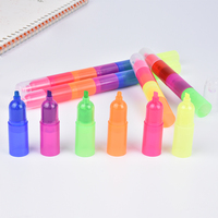 Marqueur de peinture à l'école, stylo multicolore, Logo personnalisé, Graffiti, 6 Sections