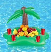 Porte-boissons flottants en PVC personnalisés en forme de flamant rose, porte-gobelets gonflables pour la plage, la piscine
