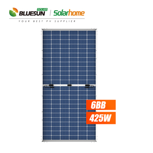 แผงโซลาร์เซลล์ <span class=keywords><strong>Talesun</strong></span> 425 วัตต์ PERC Mono 415W 420W 425W 430W แบบฮาล์ฟเซลล์ ขายดีในโปแลนด์ 6BB - Product Image 5