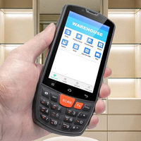 PDA Android 12/15 robuste avec lecteur de codes-barres NFC, batterie 4000 mAh, 64 Go, collecteur de données, scanner express de codes, pour inventaire d'entrepôt et gestion des stocks portable