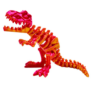 <span class=keywords><strong>Juguete</strong></span> de esqueleto de <span class=keywords><strong>Allosaurus</strong></span> impreso en 3D, modelo de depredador articulado con bisagras, decoración sensorial flexible para escritorio, regalo, producto superventas transfronterizo - Product Image 5