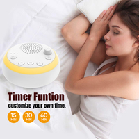 Cadeau populaire Smart Adult White Noise Machine Baby Sleeping Aid Device White Color Electronic Speakers