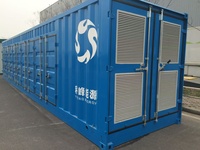 Conteneur de stockage anti-explosion personnalisé, assemblage rapide, cabine ignifuge prête pour l'énergie solaire
