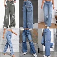 Pantalon en jean pour hommes et garçons, marques de surplus, prix super bas, surstock, coupe skinny et droite