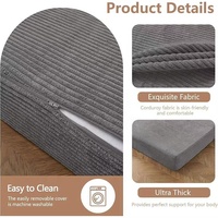 Matelas en mousse triple pliable épais et confortable, compact, imperméable, idéal pour l'extérieur, les voyages et les invités – Prix usine
