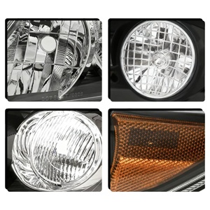 ไฟหน้ารถยนต์โตโยต้าโคโรลล่า รุ่นพื้นหลังสีดำ เวอร์ชั่นอเมริกา - Product Image 2