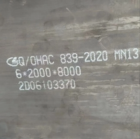 Tôle d'acier à haute teneur en manganèse, plaque d'acier Mn13, plaque d'acier résistante à l'abrasion Nm400 Nm450 Nm500 pour l'extraction aurifère