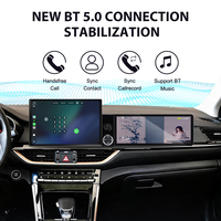 Écran ZWNAV 13,1"+12,3" pour Kia K3 2012-2019 Android 15 Carplay sans fil DSP GPS Navi Autoradio stéréo 4G WiFi 360 OEM