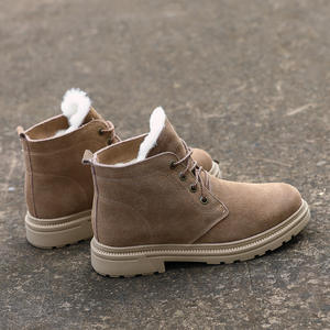 Botas <span class=keywords><strong>de</strong></span> desierto para hombre, botas impermeables <span class=keywords><strong>de</strong></span> cuero genuino, suela antideslizante, <span class=keywords><strong>ropa</strong></span> <span class=keywords><strong>de</strong></span> trabajo al aire libre, botas <span class=keywords><strong>de</strong></span> seguridad <span class=keywords><strong>de</strong></span> moda para invierno - Product Image 5