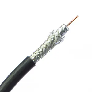 CABLE COAXIAL de TV RG6 de alta calidad para sistema de TV HD, paquete de 305M (1000 pies)