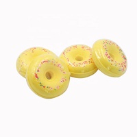 Bombe de bain Donuts Hotel Étiquette colorée Bombe de baignoire personnalisée Boîte-cadeau OEM pour le nettoyage du corps et les soins de la peau blanchissants