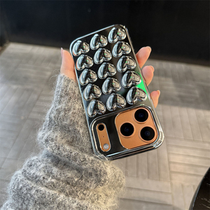 เคสโทรศัพท์ iPhone 17 13 14 15 16 Pro Max สำหรับผู้หญิง สาวๆ น่ารัก ลายหัวใจ 3 มิติ วัสดุ TPU นิ่ม ป้องกันแรงกระแทก สำหรับ iPhone 17 Pro - Product Image 4