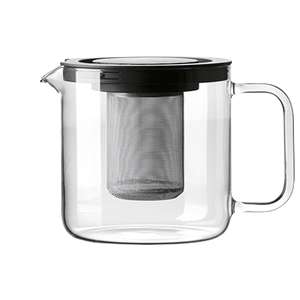 Bohemia Cristal Teekanne mit Metallsieb und Kunststoffdeckel 1,3 L - Product Image 1