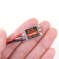 Contrôleur de vitesse ESC AGFRC XR-7A 2S LiPo 3.2g Mini 7A BLheli_S Firmware Dshot Multishot pour Drone FPV Mini Whoop de Course - Pièces RC
