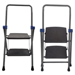 Đa Mục Đích Có Thể Gập Lại 2 Bước Thang Cho Container, Xe Tải 2-Trong-1 Bước Phân Thang Bước Thang Ghế Kết Hợp - Product Image 2