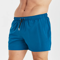 Pantalones Cortos Deportivos Premium de Doble Capa para Hombre 2026, Capa Interior de Soporte, Logotipo Personalizado, Transpirables, para Natación