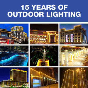 Proyector <span class=keywords><strong>LED</strong></span> de Pared de Alta Calidad de 24V, Color Completo, DMX512, Montaje en Superficie, Cambio de Color, con Clasificación IP66 - Product Image 6