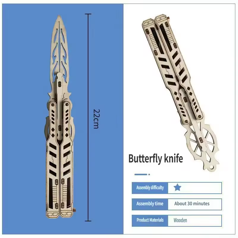 Modello di Coltello a Farfalla