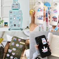 50 Uds. De pegatinas de grafiti transgénero de dibujos animados para cuaderno, calcomanía de taza de agua, vinilo impermeable, pegatina LGBT para adolescentes