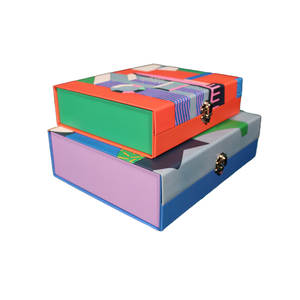 Foldable Creative Print Underwear Book Shape Box Packaging Custom Design Logo