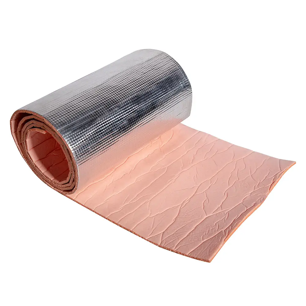 Fireproof Reflective Foil Urethane Insulated Sheathing Foam Roof Insulation Roll