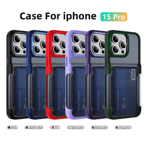 Custodia Trasparente Pieghevole con Porta Carte per <span class=keywords><strong>iPhone</strong></span> 15 <span class=keywords><strong>Pro</strong></span> 16E 17 Air 14 Plus <span class=keywords><strong>13</strong></span> 12 Mini 11 <span class=keywords><strong>Pro</strong></span> Max, Cover Antiurto con Funzione Portafoglio e Supporto - Product Image 6