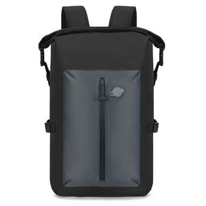 Mochila Casual Personalizada Ligera y Expandible, Bolsa para Portátil Hermética para Viajes y Uso Diario, Unisex, Color Sólido - Product Image 3