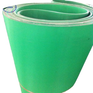 Màu xanh lá cây nhiều lớp cao su Con lăn wrapper băng tải - Product Image 3